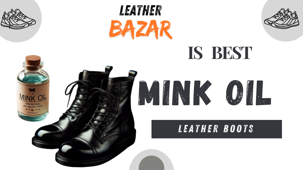 Is mink oil good for leather boots?