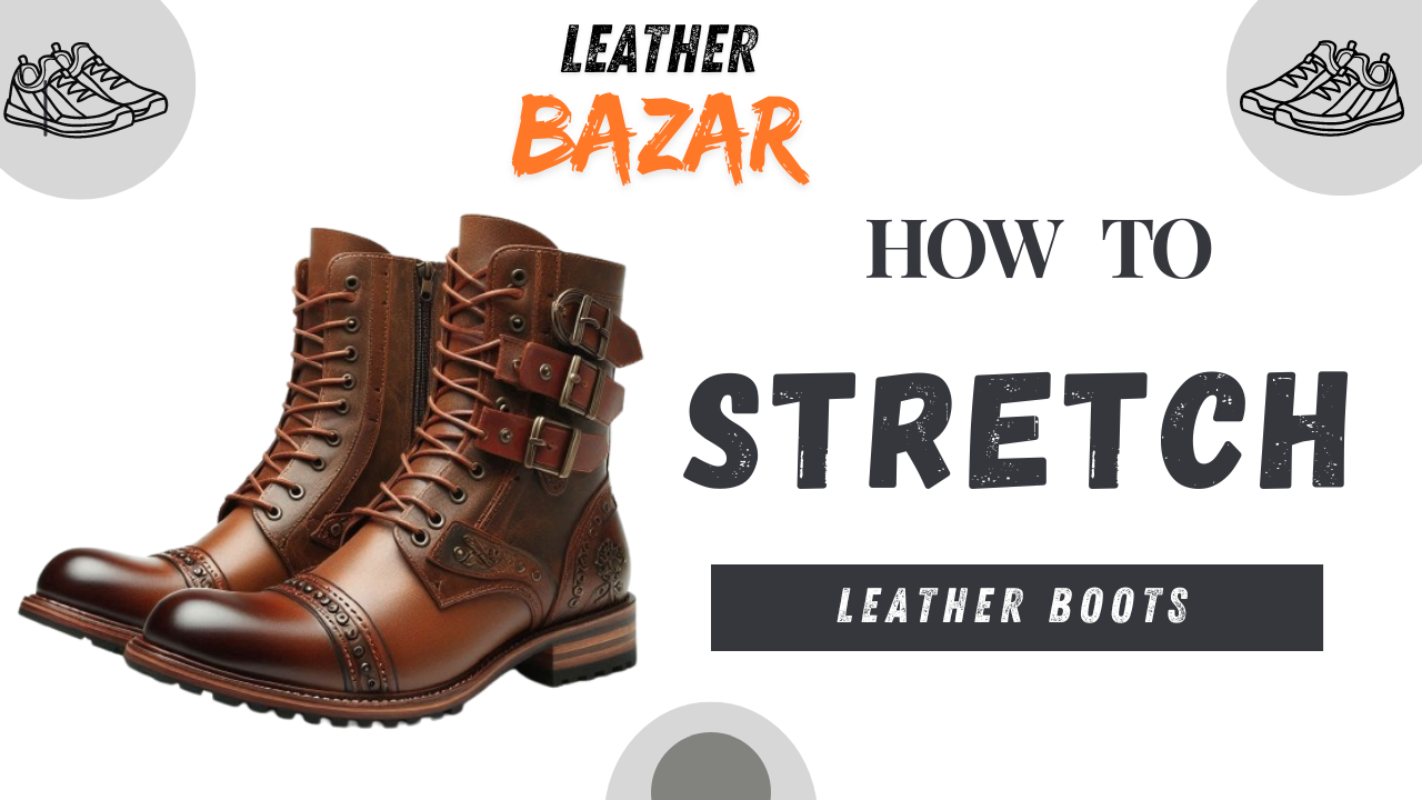 How to stretch leather boots