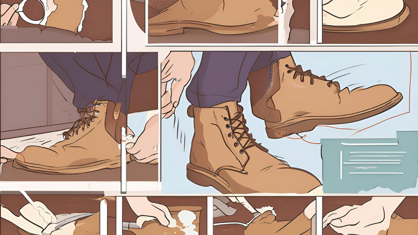 What causes leather boots to crack over time?