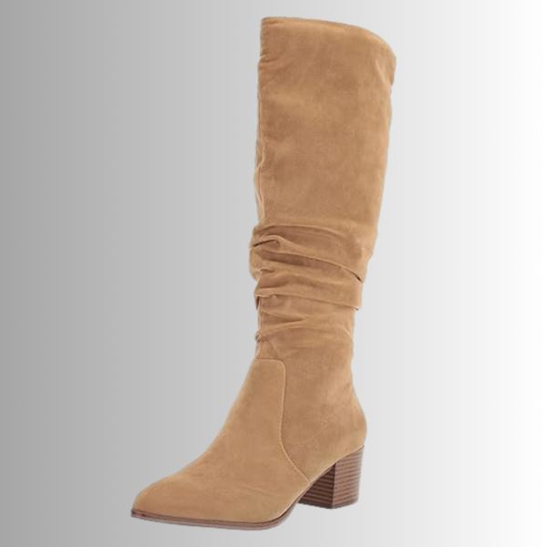 Essentials Women's Tall Block Heel Boots