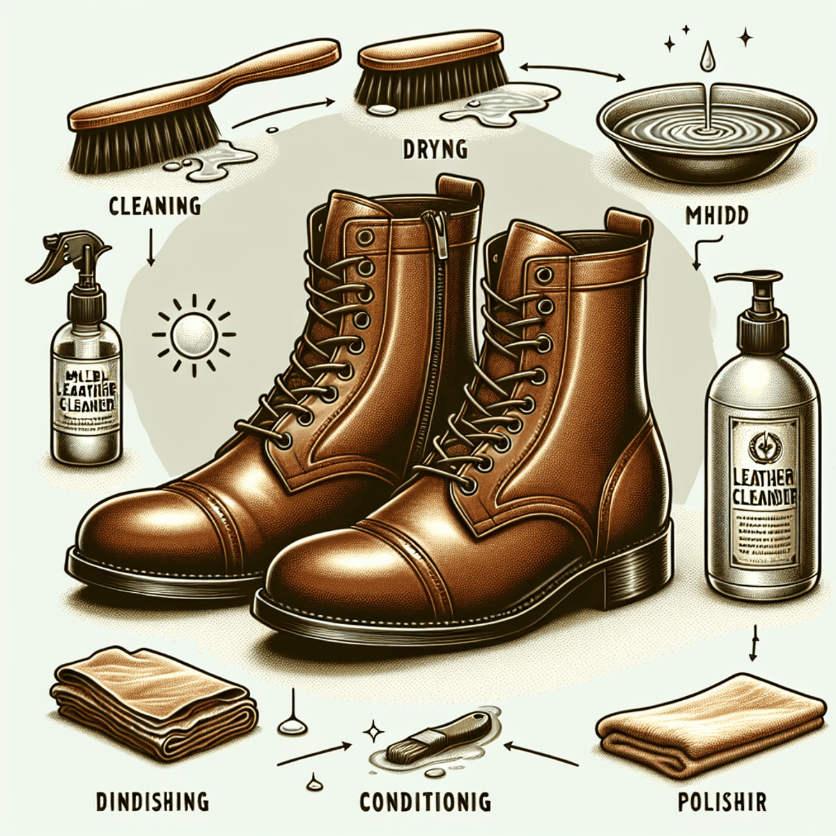 How To Wash Leather Boots?