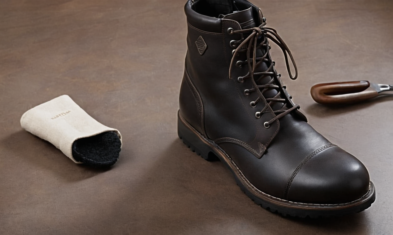 How to loosen leather boots